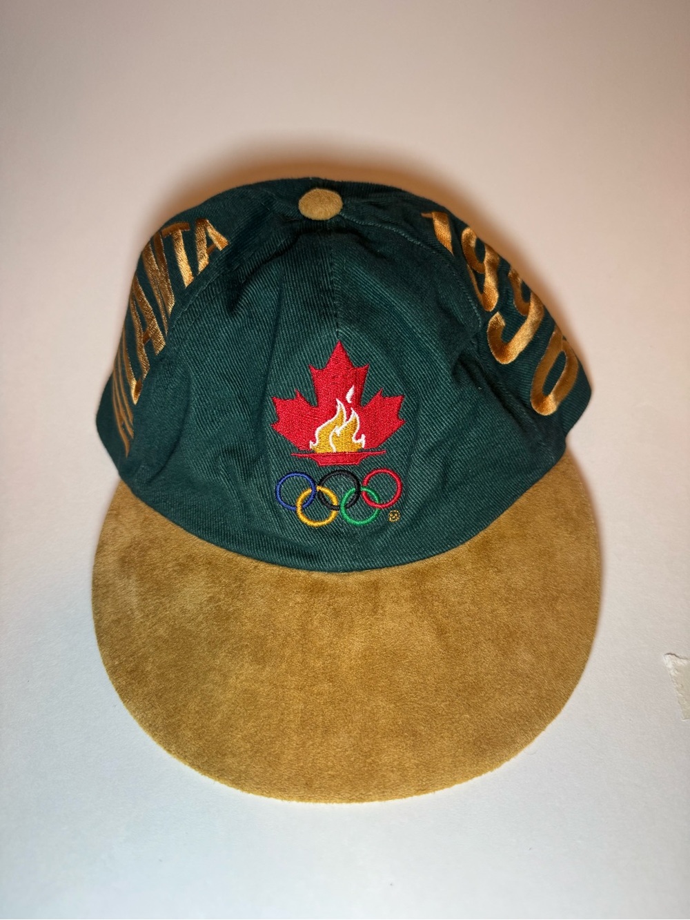 Vintage Atlanta McDonalds Strapback Hat / 1996 / New Without Tags